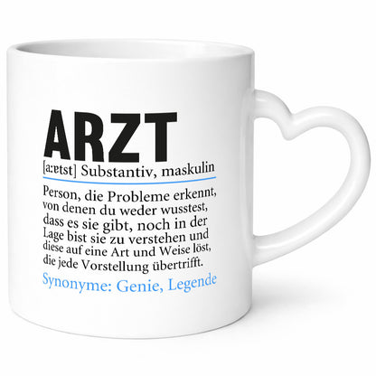 Arzt Humor | Spruch Medizin Doktor Facharzt Geschenkidee Tasse