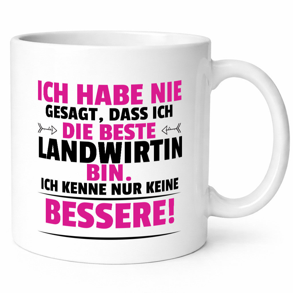 Der Beste Landwirtin| Bäuerin | Landwirtschaft Geschenkidee Humor Tasse
