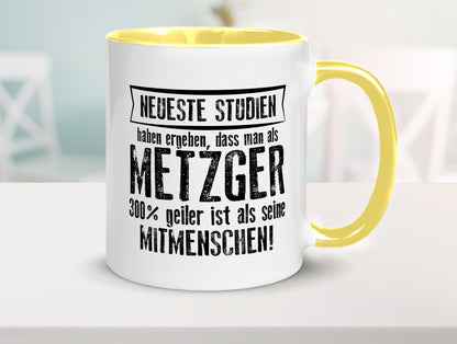 Neuste Studien: Metzger | Fleischer Metzgerei lustig Humor Geschenkidee