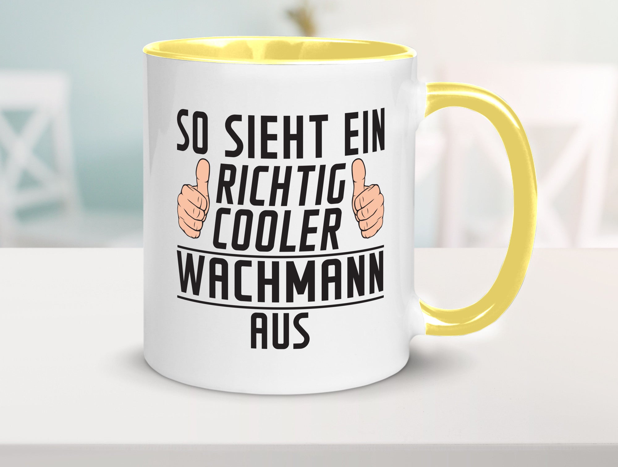 Richtig Cooler Wachmann | Wachpersonal Nachtwächter lustig Humor Geschenkidee