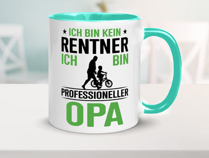 Ich bin kein renter Profesioneller Opa | Großvater Humor Familie Geschenkidee