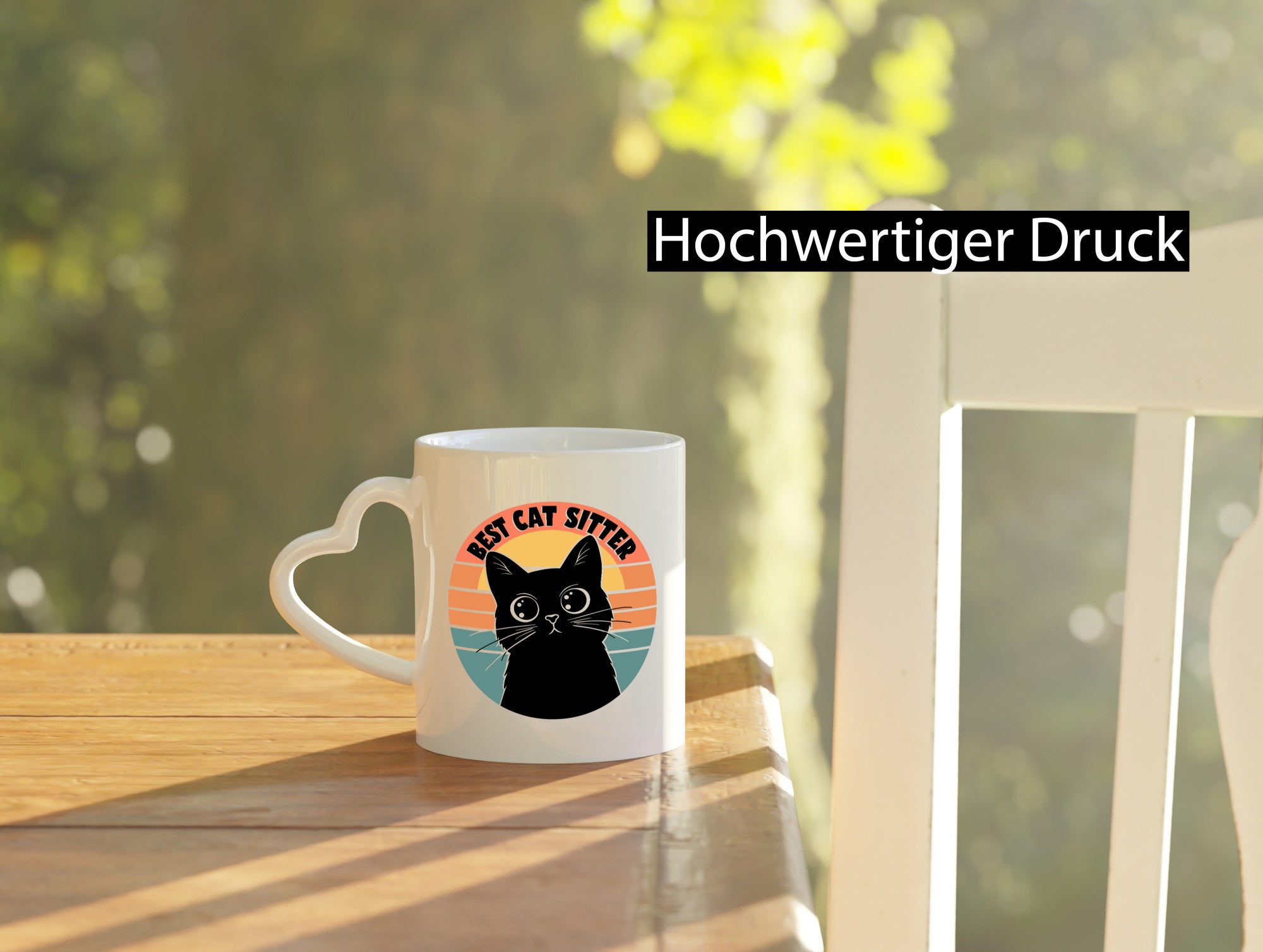 Bets Cat Sitter | Schwarze Katze Katzenliebhaber Geschenk Tierliebhaber Humor