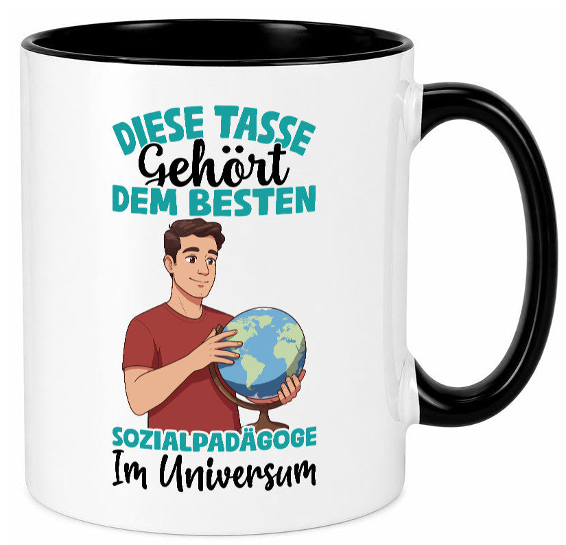 Im Universum: Sozialpädagoge | Pädagoge lustiger Spruch Geschenk Humor