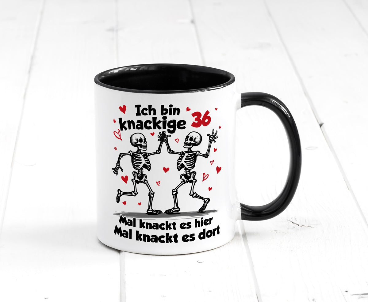 36. Geburtstag | Knackige 36 Ich bin alt v2 Geschenkidee Humor Tasse