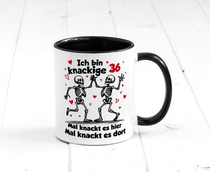 36. Geburtstag | Knackige 36 Ich bin alt v2 Geschenkidee Humor Tasse