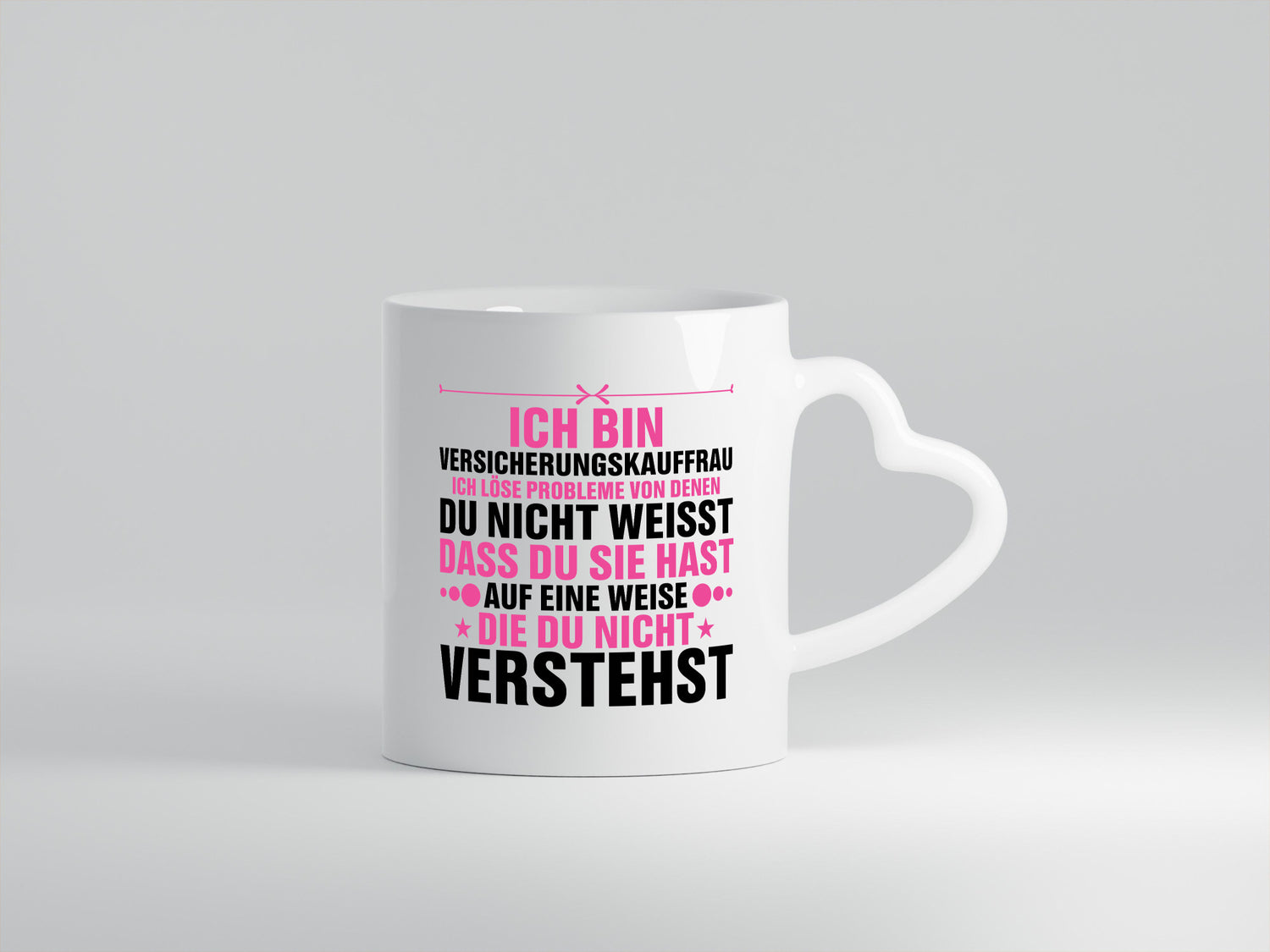 Löse Probleme: Versicherungskauffrau | Kauffrau lustiger Spruch Geschenk Humor