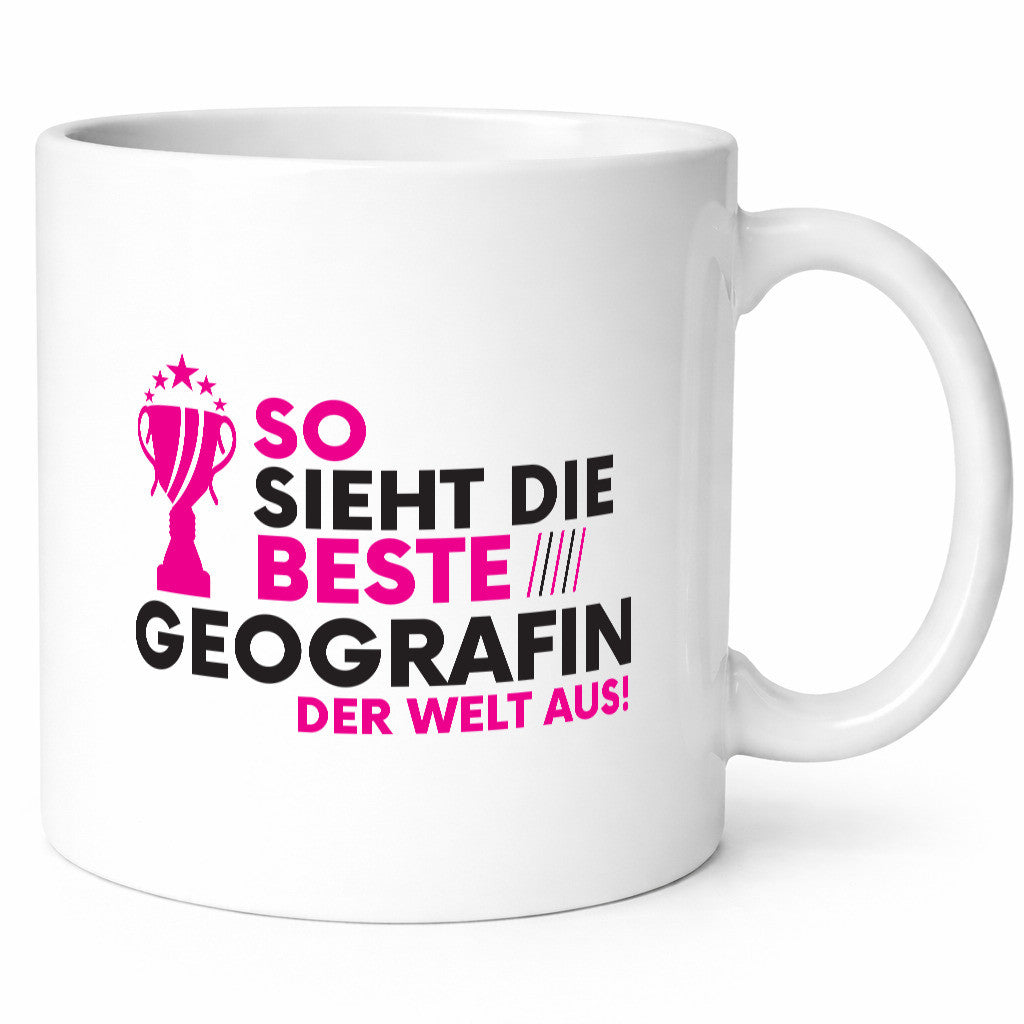 Die Weltbeste Geografin | Geografie Humor Geschenkidee Tasse