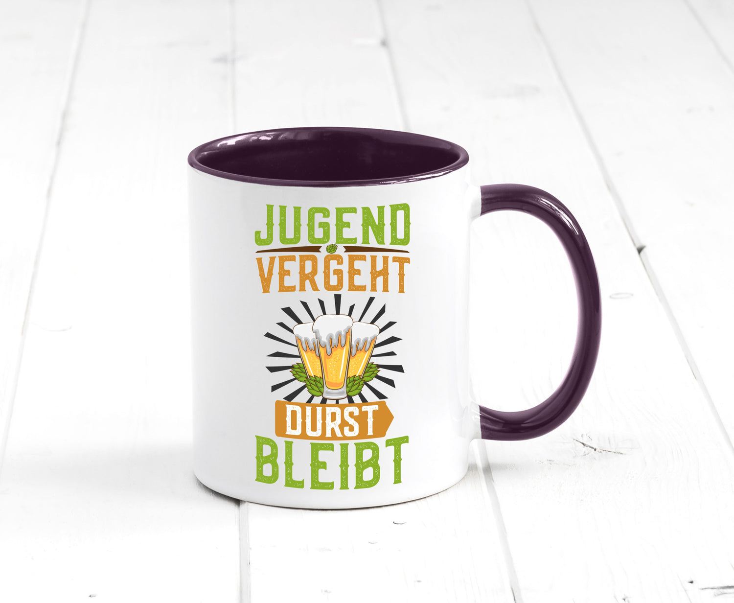 Jugend vergeht durst bleibt | Biertrinker Bierliebhaber lustiger Spruch
