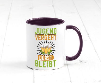 Jugend vergeht durst bleibt | Biertrinker Bierliebhaber lustiger Spruch