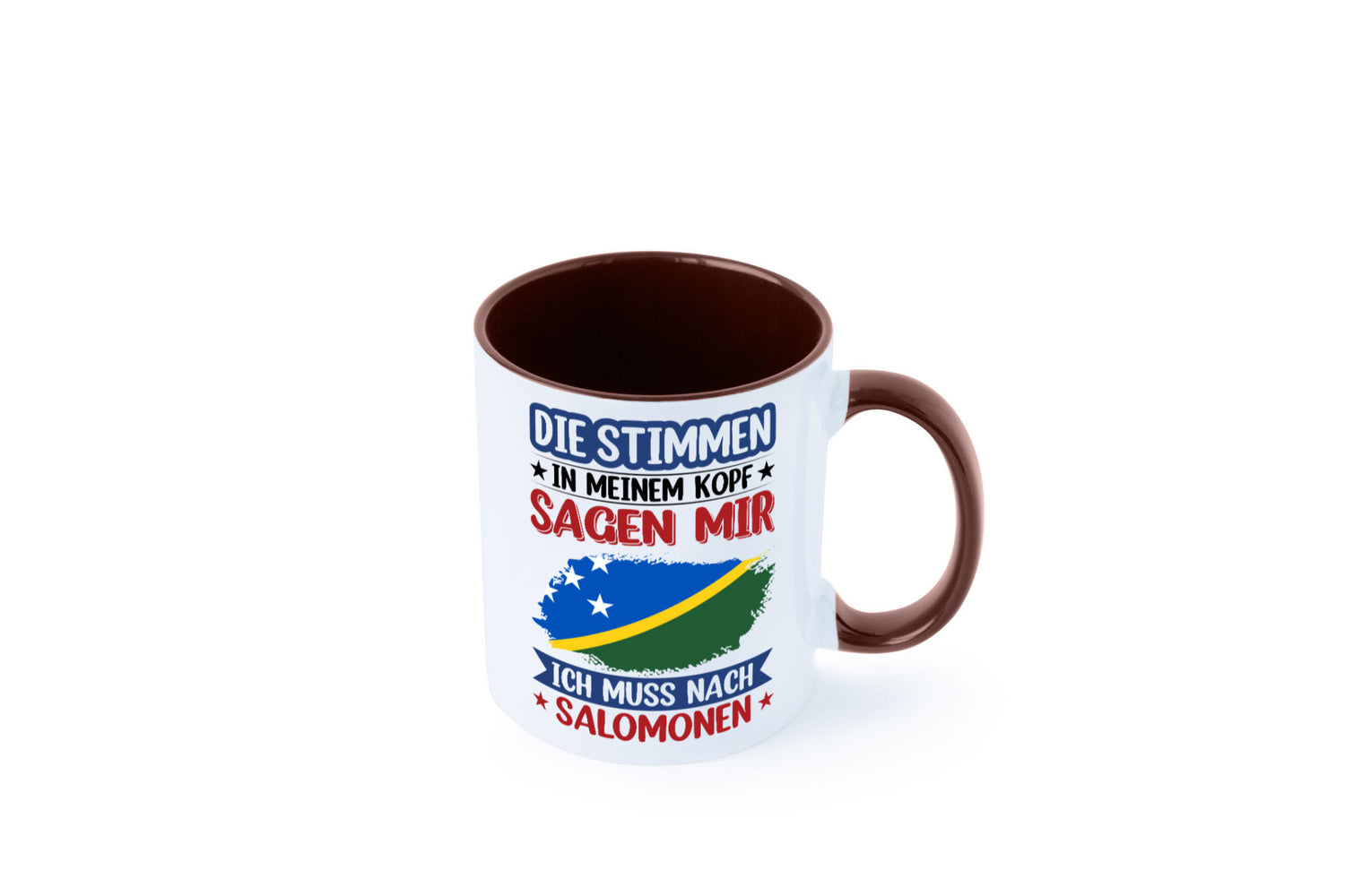 Salomonen | Urlaub Stimmen in meinem Kopf Traumland v2 Humor Geschenkidee Tasse