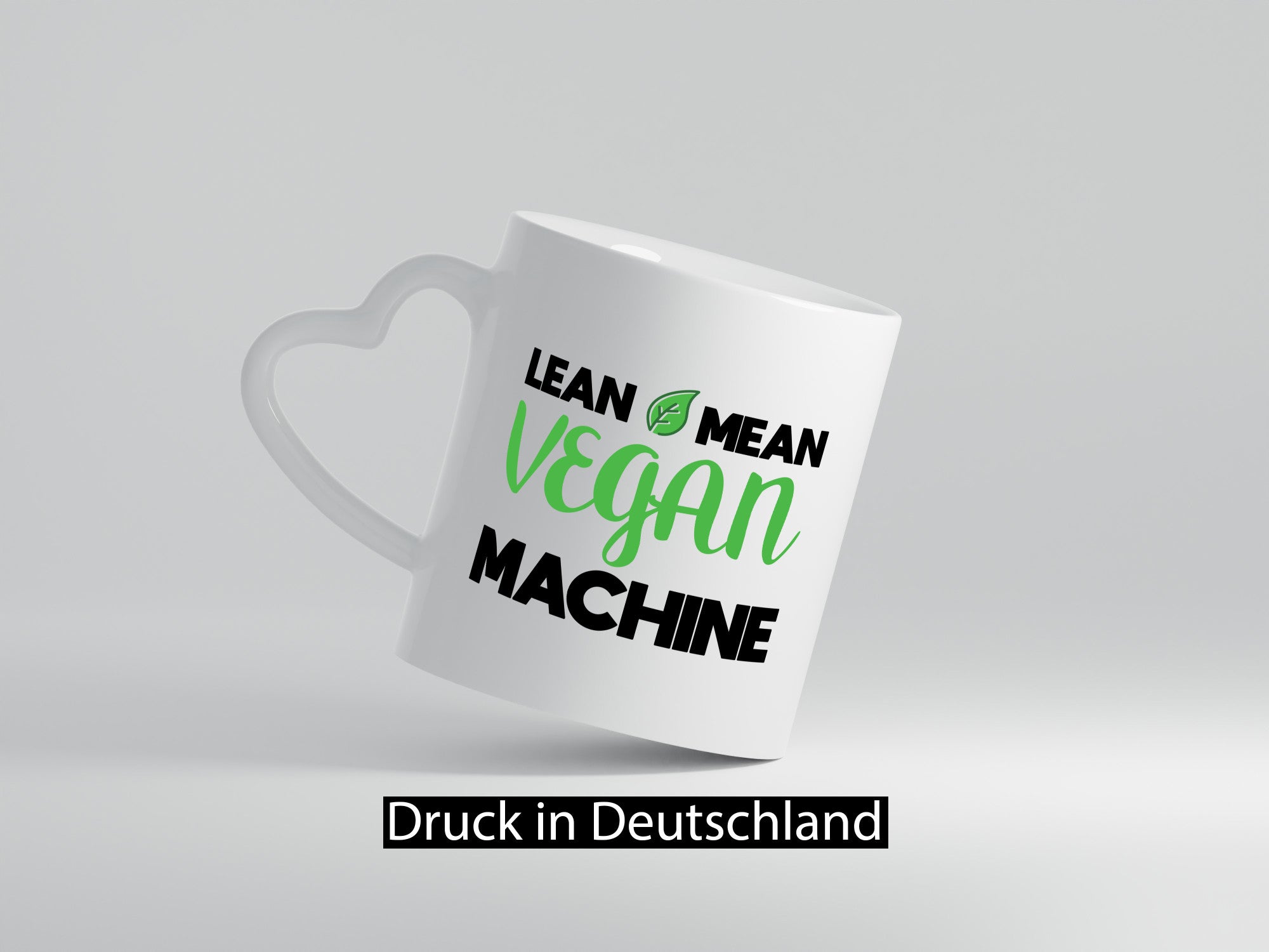 Lean Mean Vegan Maschien | Vegetarier lustiger Spruch Geschenk Humor