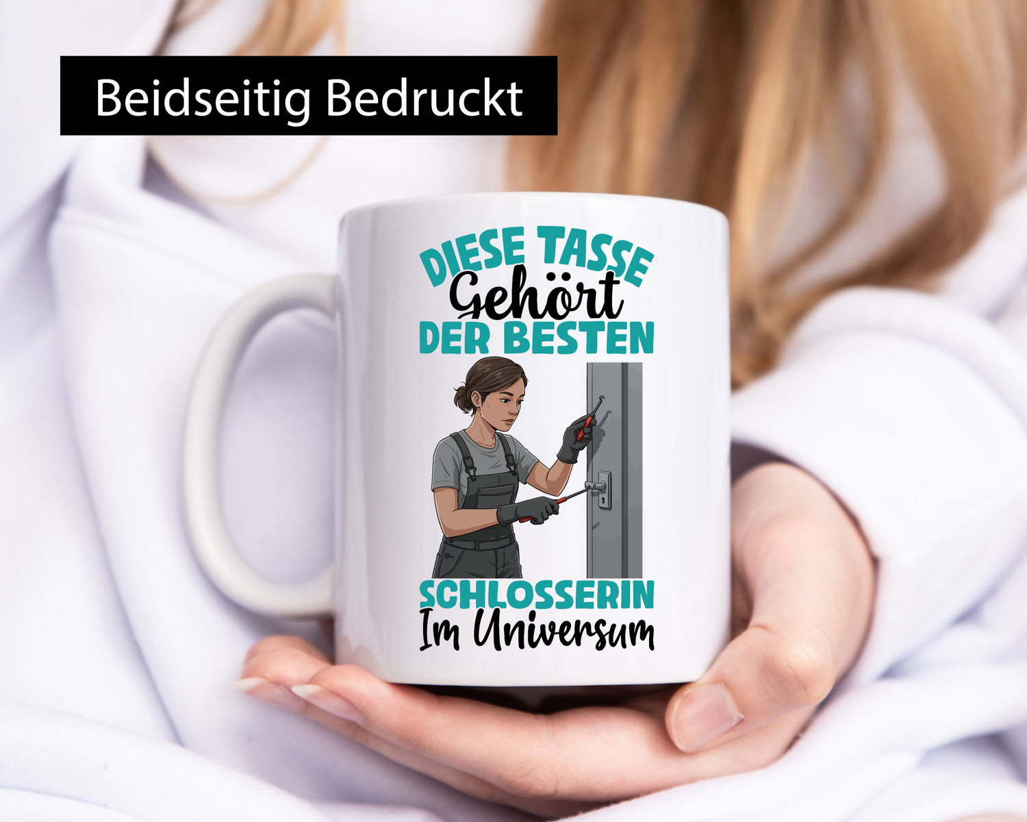Im Universum: Schlosserin | Schlosserei Geschenk Humor Geschenkidee lustiger