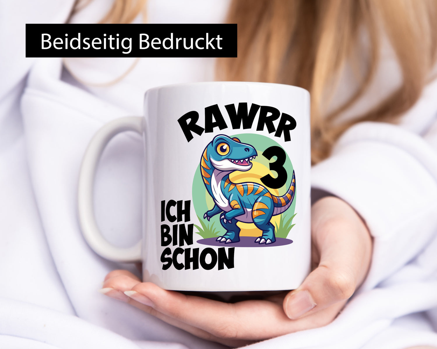 Rawwww ich bin schon 3 | 3. Geburtstag Jähriger Geschenkidee Humor Tasse