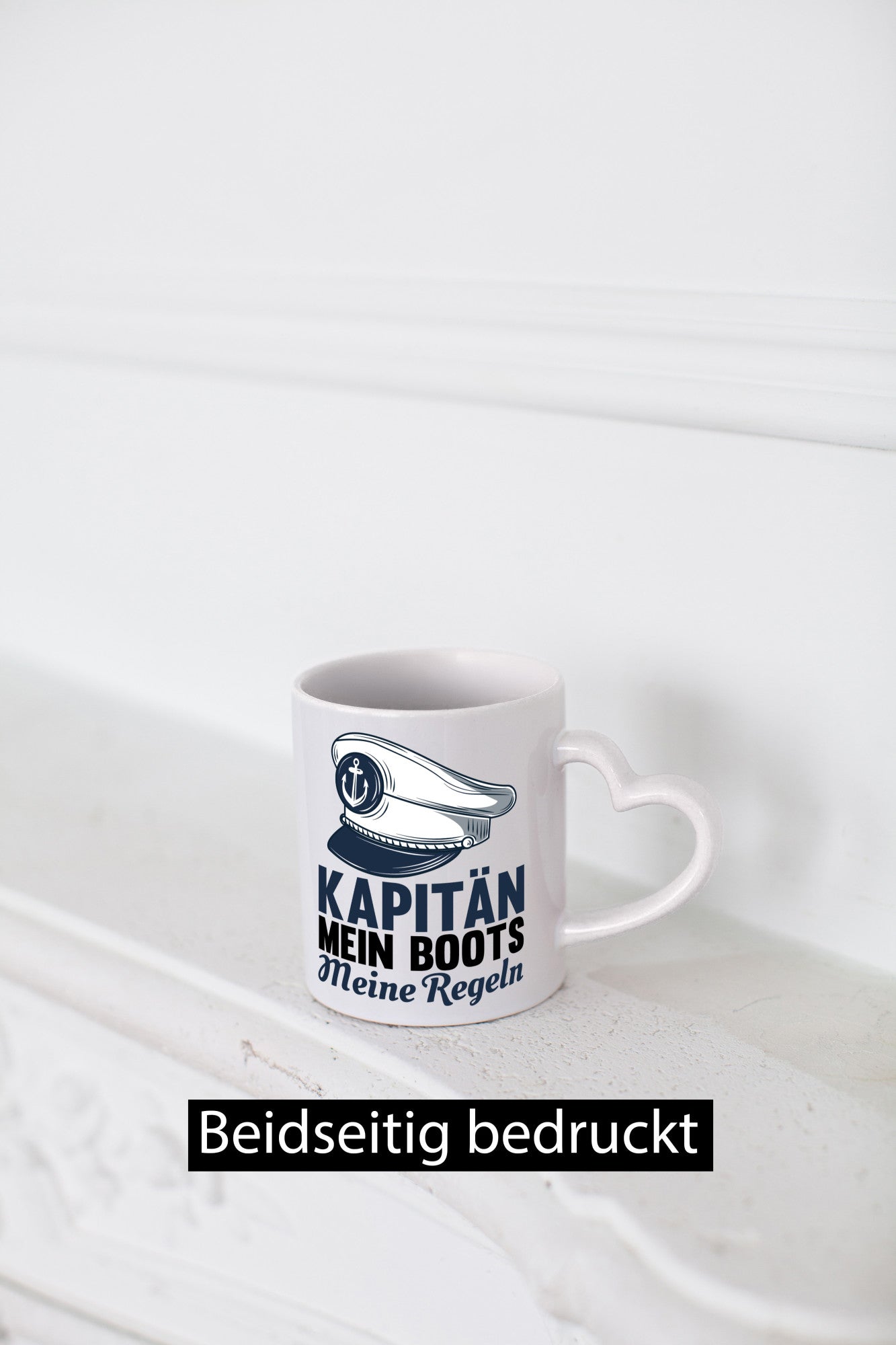 Mein Boot meine Regeln | Kapitän Tasse Schifffahrer Humor Geschenkidee