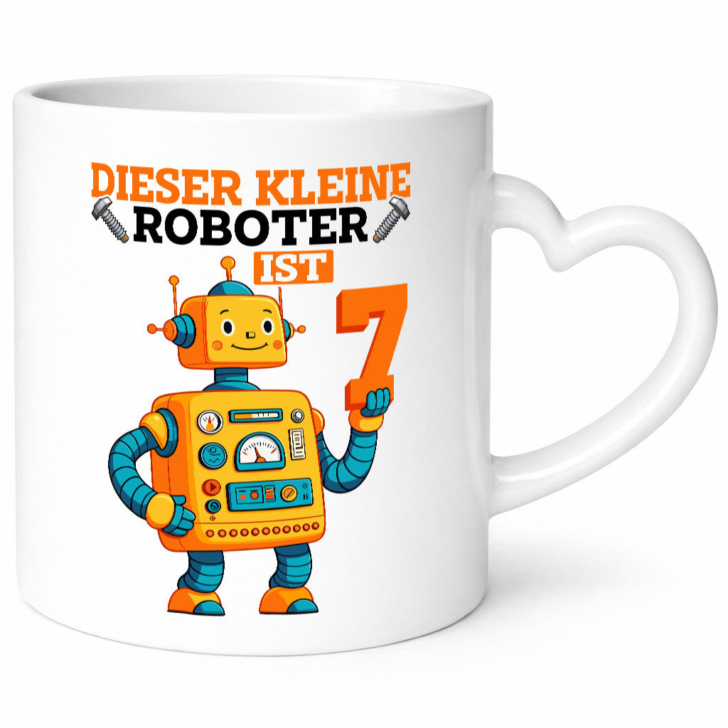 7. Geburtstag | 7 Jahre Roboter Junge Geschenk Geschenkidee lustiger Spruch
