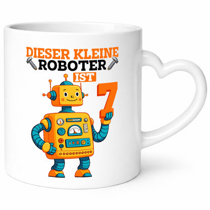 7. Geburtstag | 7 Jahre Roboter Junge Geschenk Geschenkidee lustiger Spruch