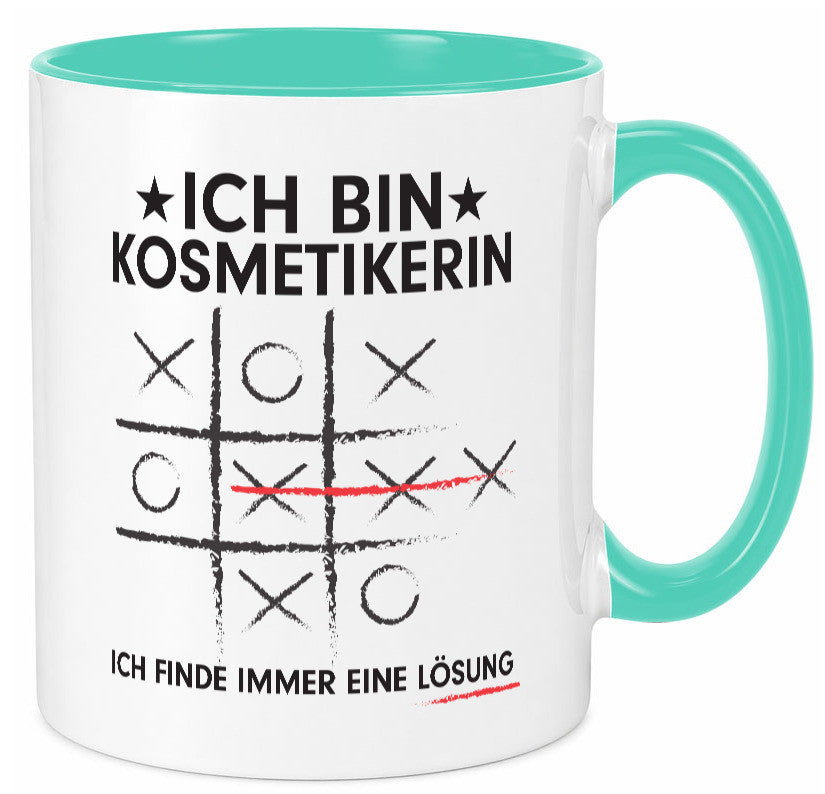 Löse Probleme: Kosmetikerin | Kosmetik Stylistin Geschenk Humor Geschenkidee