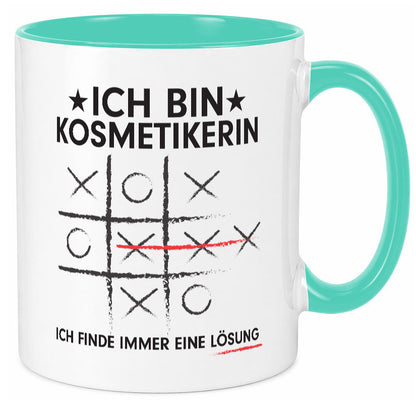 Löse Probleme: Kosmetikerin | Kosmetik Stylistin Geschenk Humor Geschenkidee