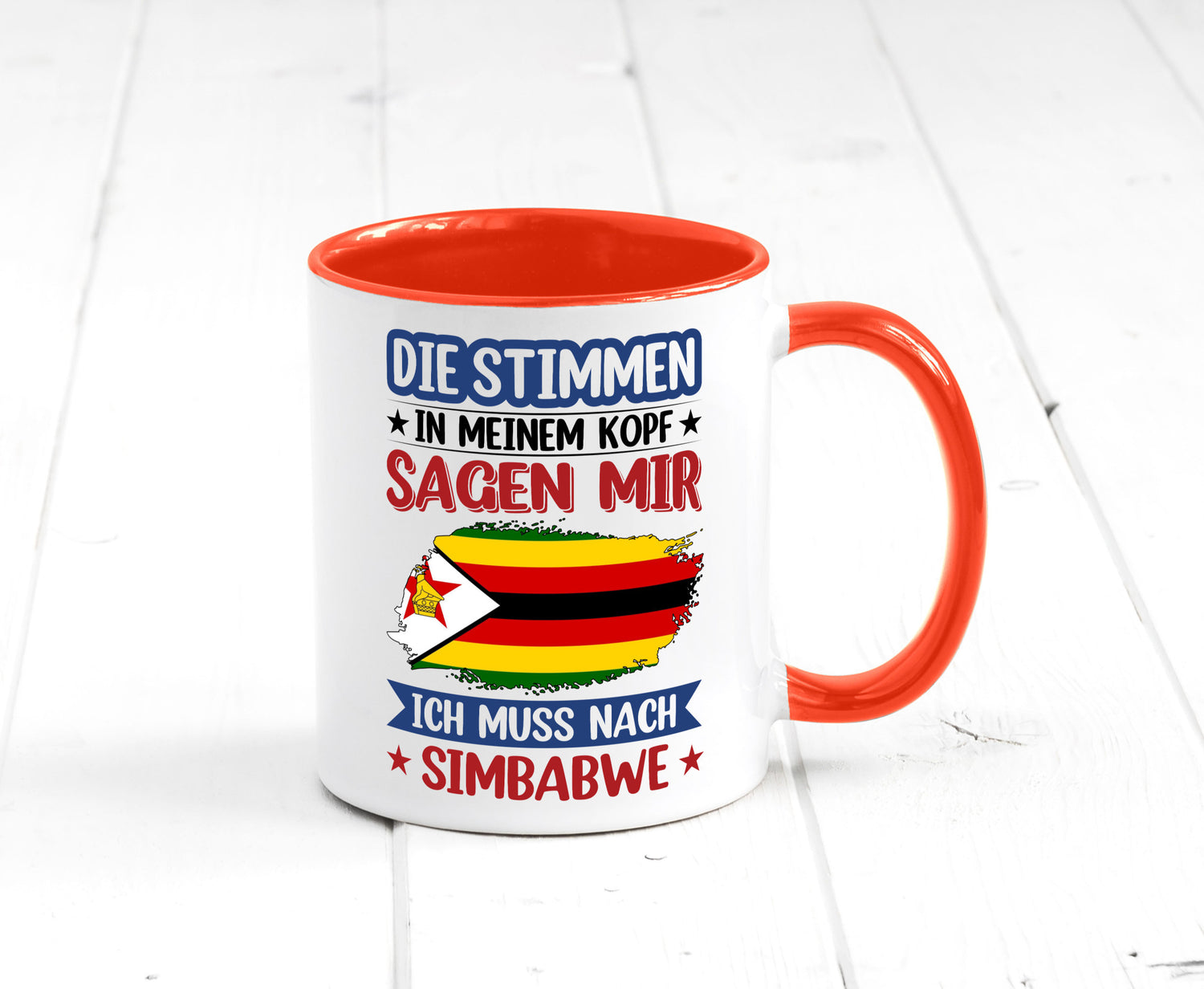 Simbabwe | Urlaub Stimmen in meinem Kopf Traumland v2 Geschenk Humor