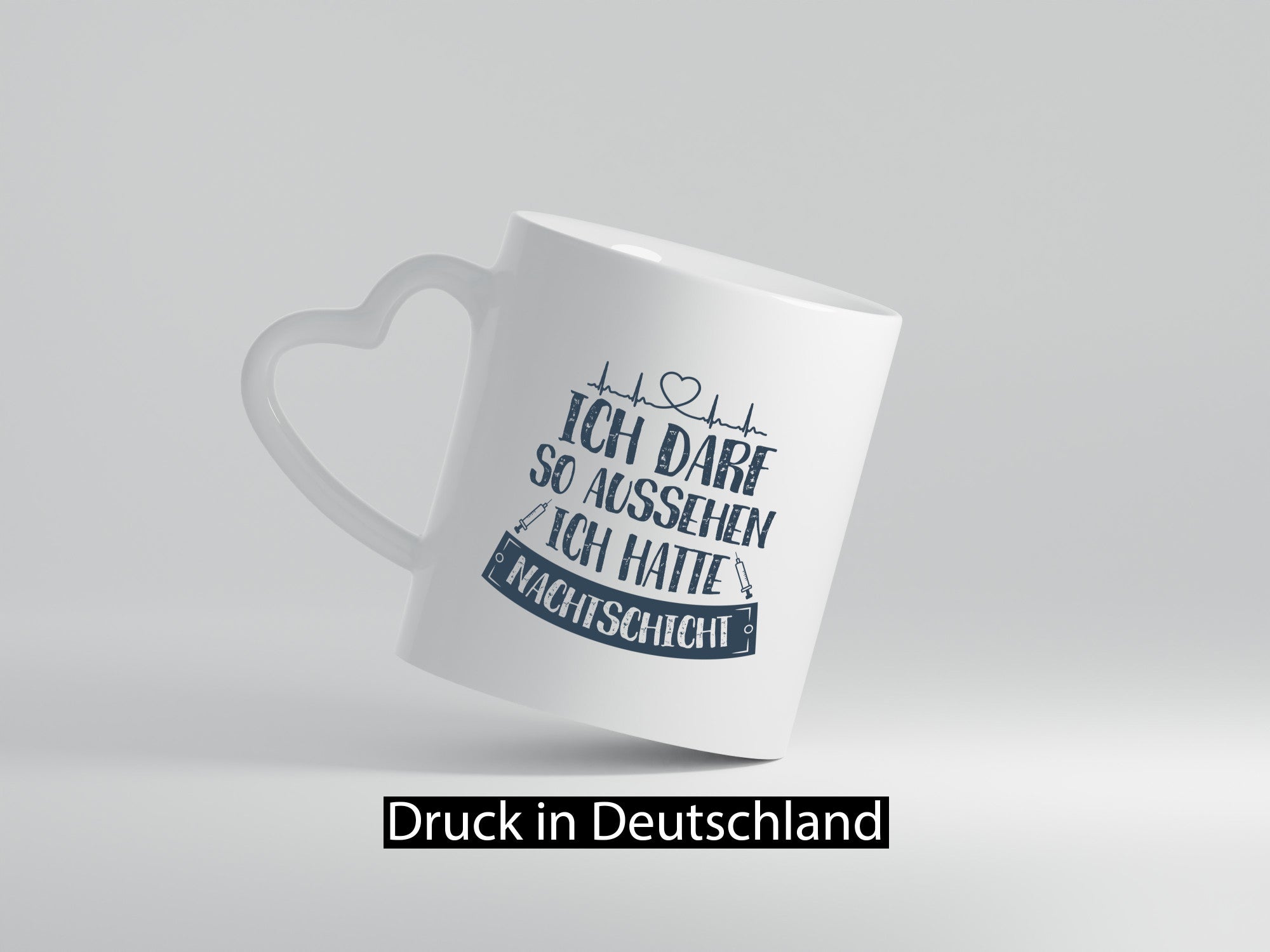 Darf so aussehen, hatte Nachtschicht | Spritzen Herzschlag lustig Humor