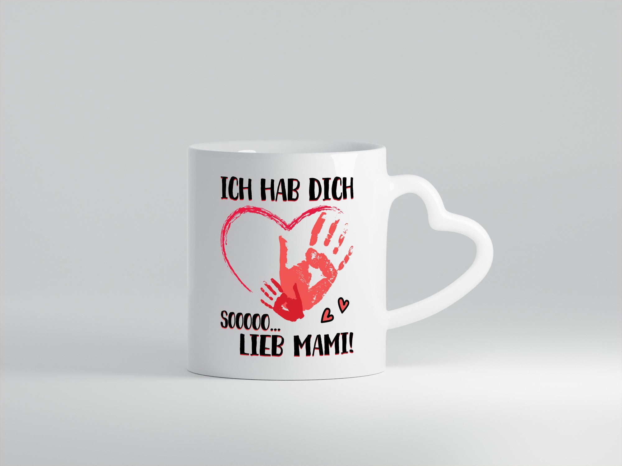 Ich hab dich so lieb Mama | Muttertag ist die beste Geschenk Familie