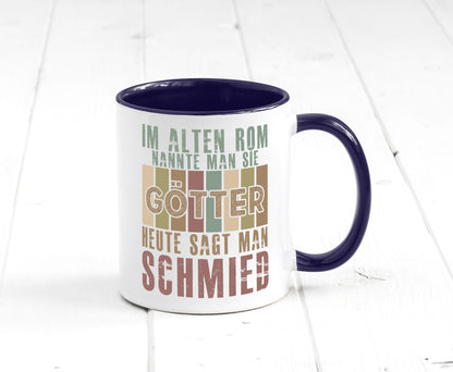 Heute sagt man: Schmied | schmieden lustig Humor Geschenkidee Geschenk Tasse
