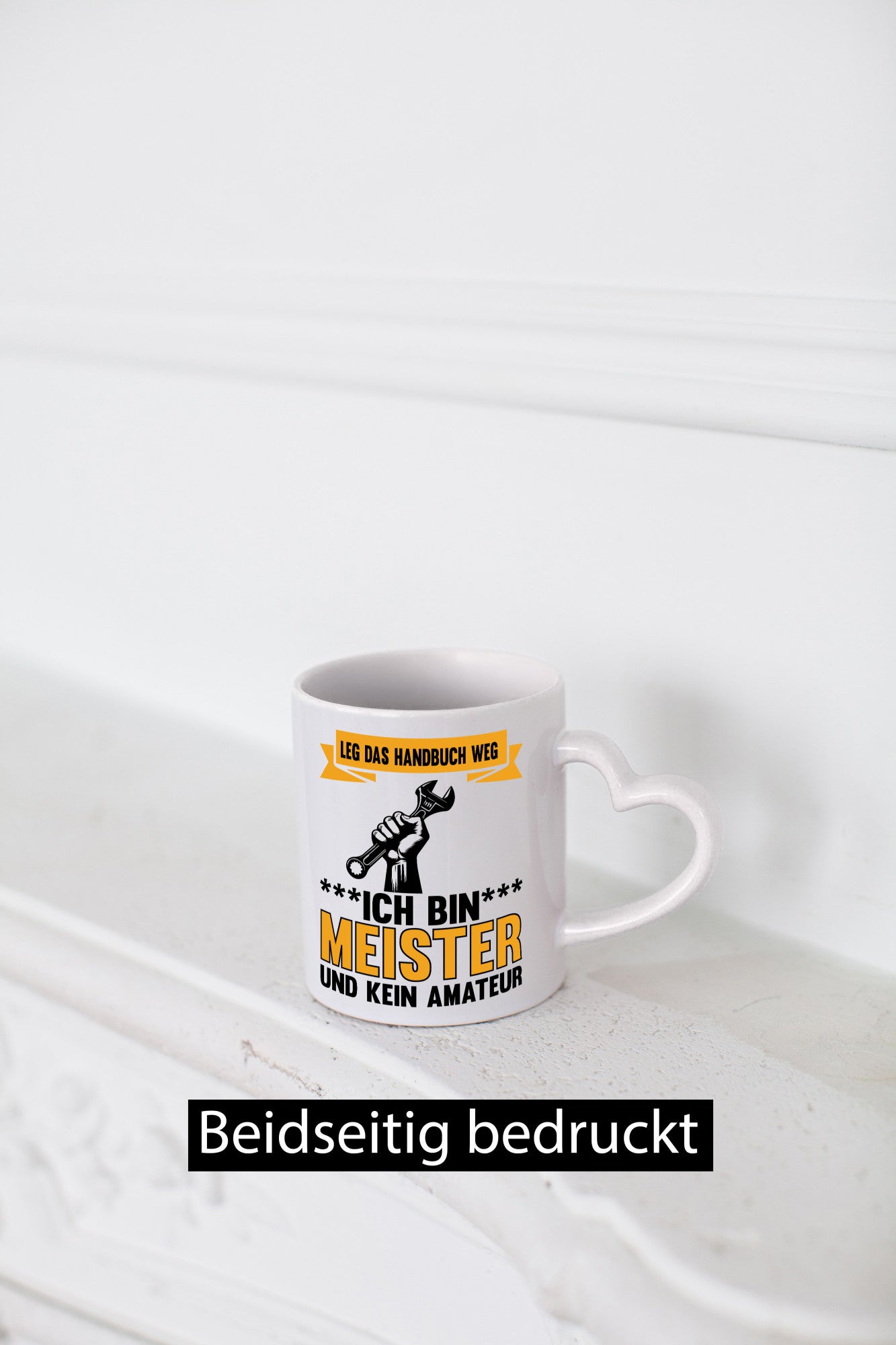 Leg das handbuch weg ich bin meister kein Amateur Geschenk Humor Geschenkidee