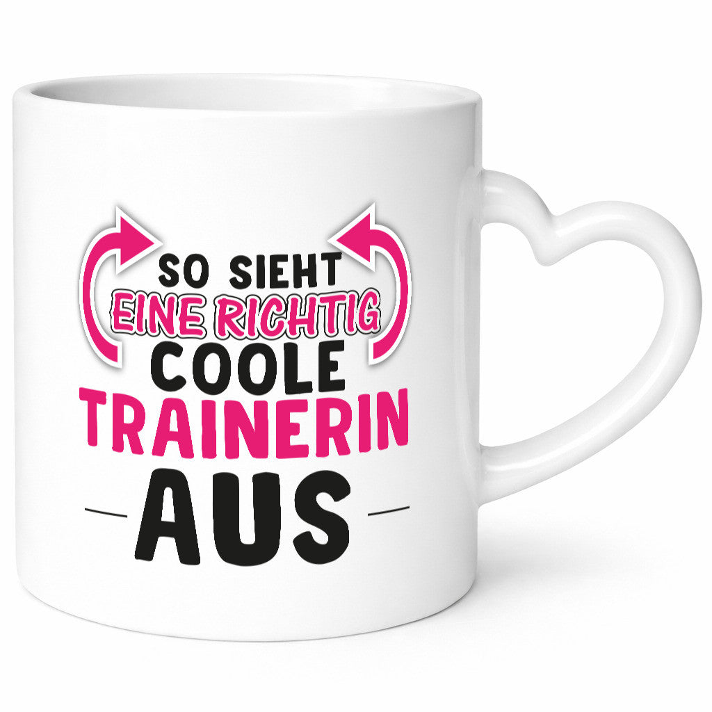 Coole Trainerin | Frauen Tasse Personal lustig Humor Geschenkidee Geschenk
