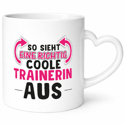 Coole Trainerin | Frauen Tasse Personal lustig Humor Geschenkidee Geschenk