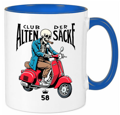 58. Geburtstag | 58 Jahre Club der alten Säcke v2 lustig Geschenkidee Geschenk Tasse
