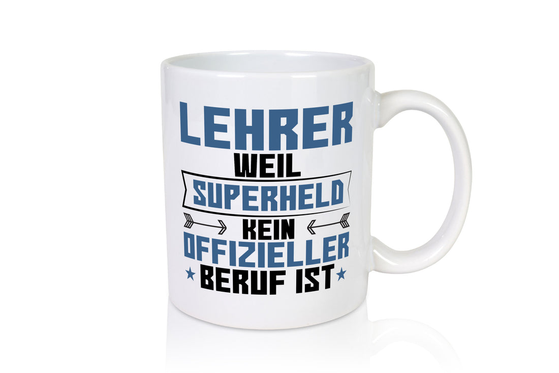 Superheld Lehrer | Schule Beruf Schüler lustig Arbeit Kollegen Büro Geschenk