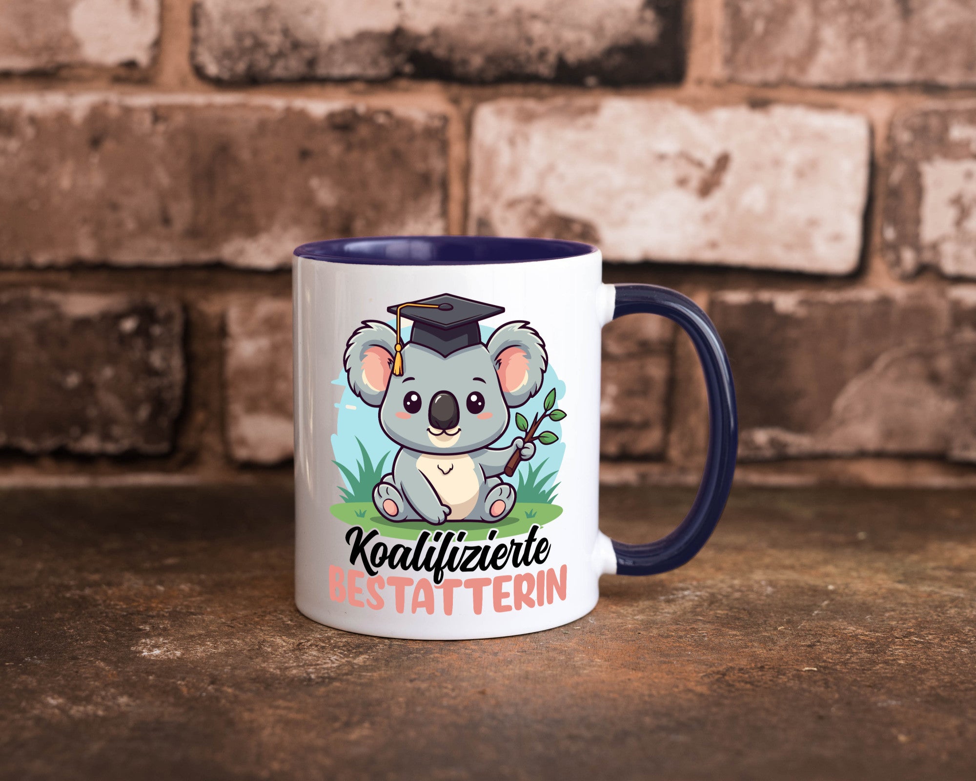 Koalifizierte Bestatterin | Bestattung Totengräberin Humor Geschenkidee Tasse