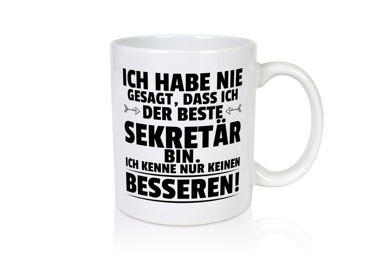Der Beste Sekretär | Büro lustiger Spruch Geschenk Arbeit Kollegen Tasse