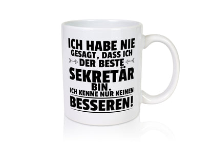 Der Beste Sekretär | Büro lustiger Spruch Geschenk Arbeit Kollegen Tasse