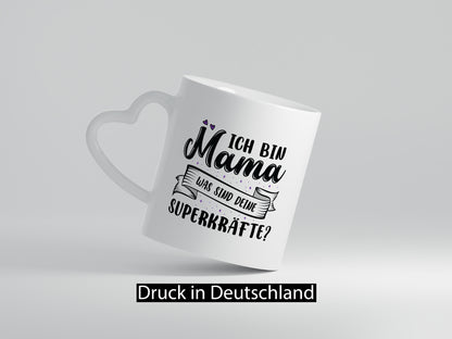 Superheldin Mama | Muttertag superkraft lustiger Spruch Geschenk Familie