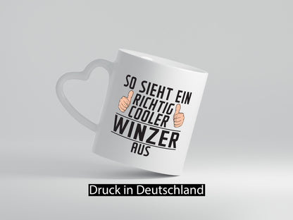 Richtig Cooler Winzer | Weinbauer Wein Geschenk Humor Geschenkidee lustiger