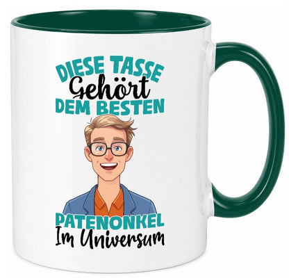 Im Universum: Patenonkel | Bester Onkel Geschenkidee Humor Tasse