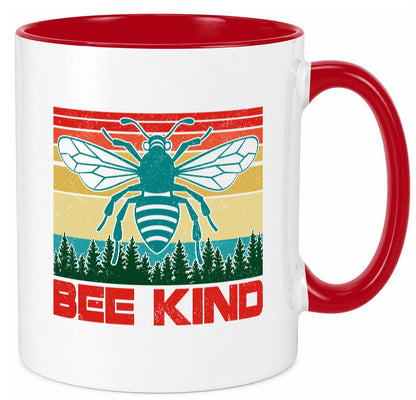 Bee kind | Bienen imker Bienenflüsterer v2 lustiger Spruch Geschenk Humor Tasse