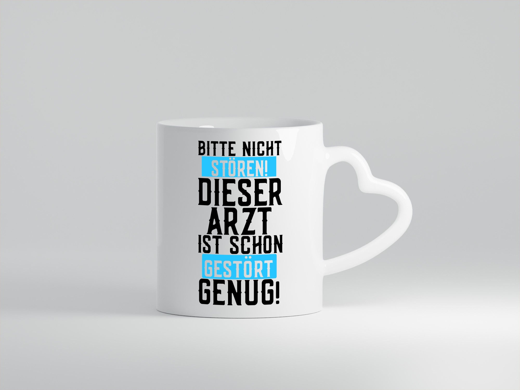 Bitte nicht stören | gestörter Arzt Sarkasmus Klinik Geschenkidee Humor Tasse