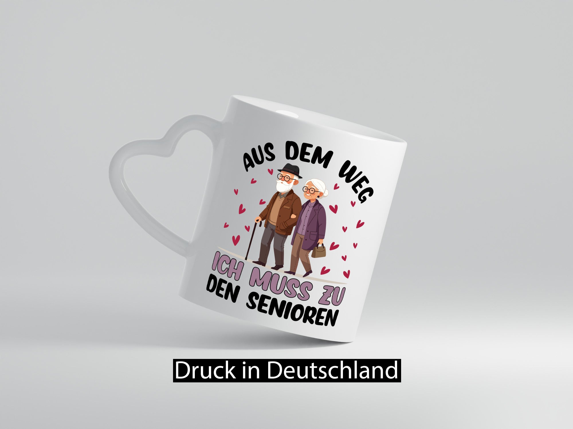 Muss zu den Senioren | Altenpflege Pflegedienst Geschenk Humor Geschenkidee