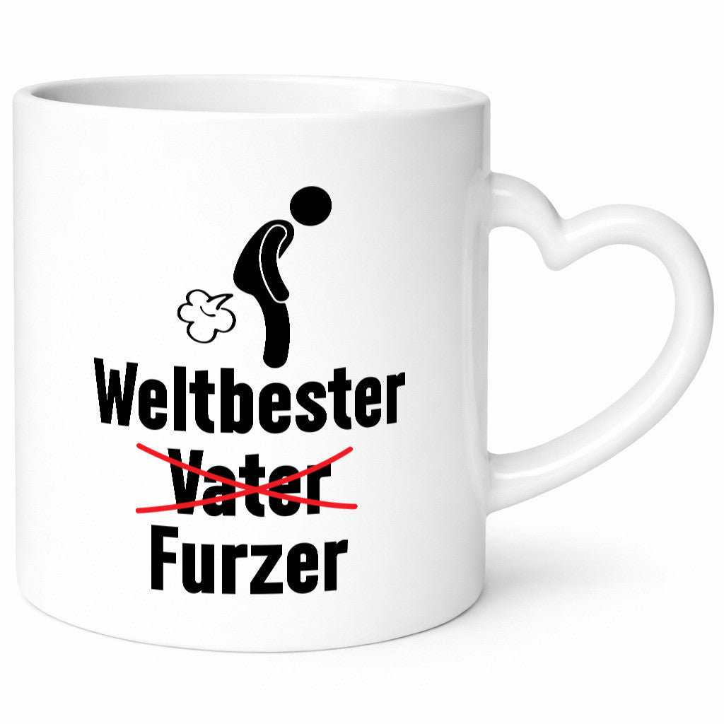 Weltbester Furzer | Bester Vater Vatertag Humor Familie Geschenkidee Tasse