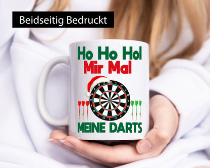 Ho mir mal ein Bier | Dart Ugly Christmas lustig Humor Geschenkidee Geschenk