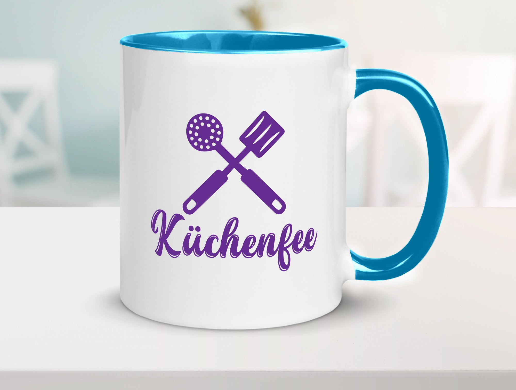 Küchenfee | Mama kocht am besten Muttertag Geschenkidee Familie Humor Tasse