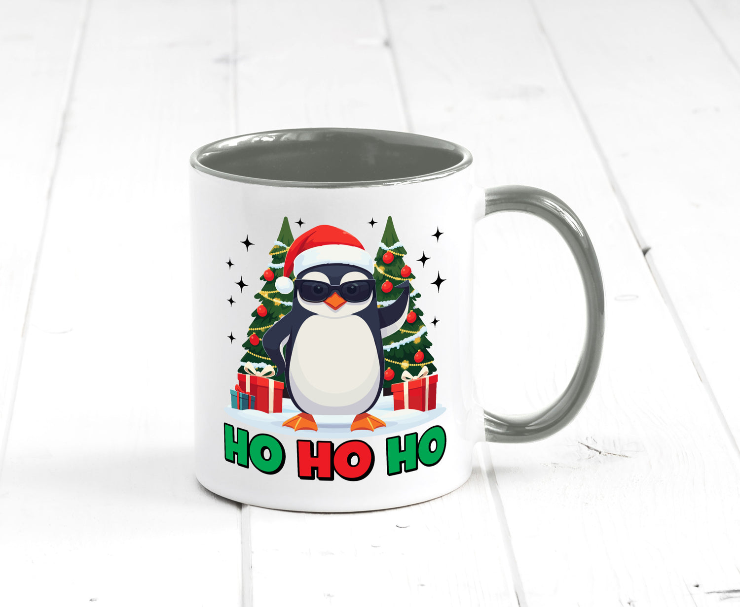 Ho | Weihnachts Pinguine Weihnachten lustig Humor Geschenkidee Geschenk Tasse