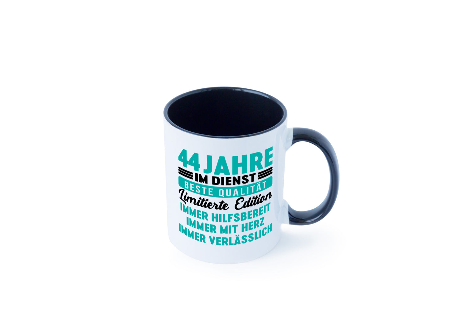 44 Jahre im Dienst | Jubiläum Arbeit v5 lustig Kollegen Büro Geschenk Tasse