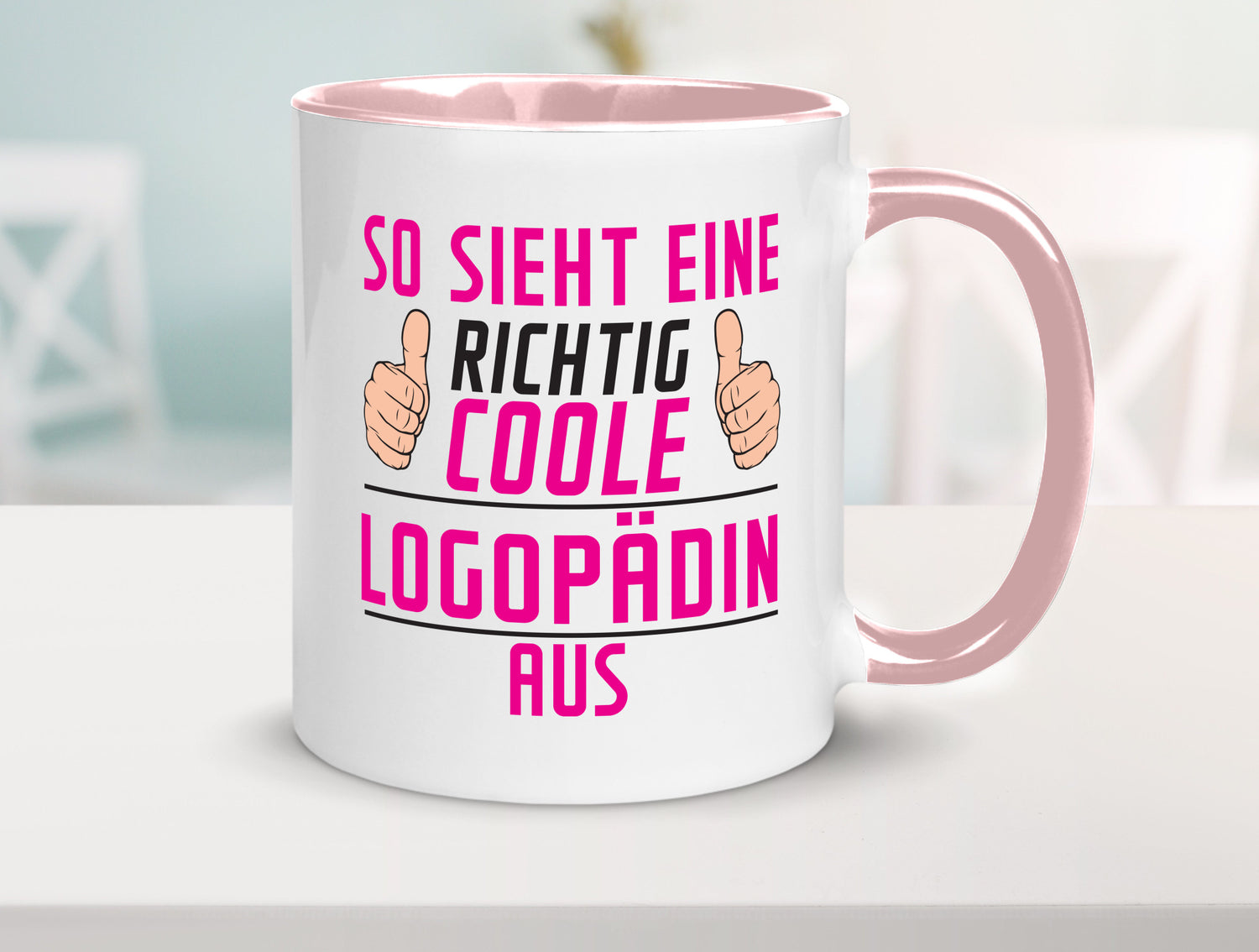 Richtig Coole Logopädin | Sprachtherapie Humor Geschenkidee Tasse