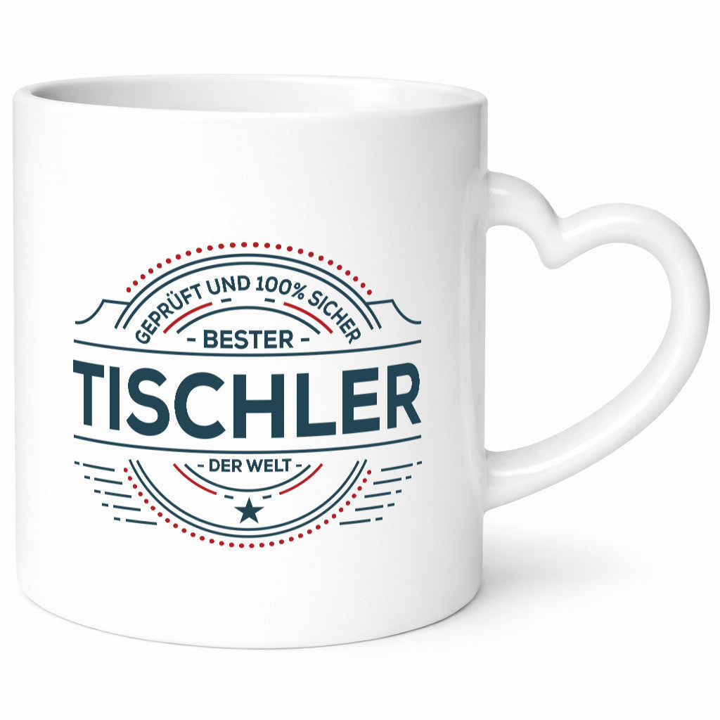 Geprüft und sicher: Tischler | Handwerk Beruf Tischlerei Geschenk Arbeit