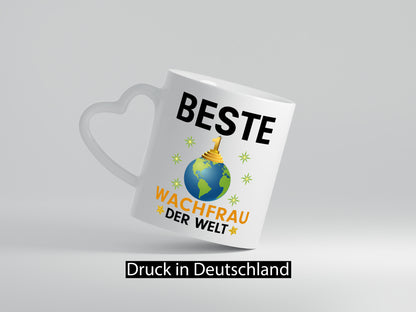 Weltbeste Wachfrau | Wachpersonal Nachtwächter Geschenk Humor Geschenkidee