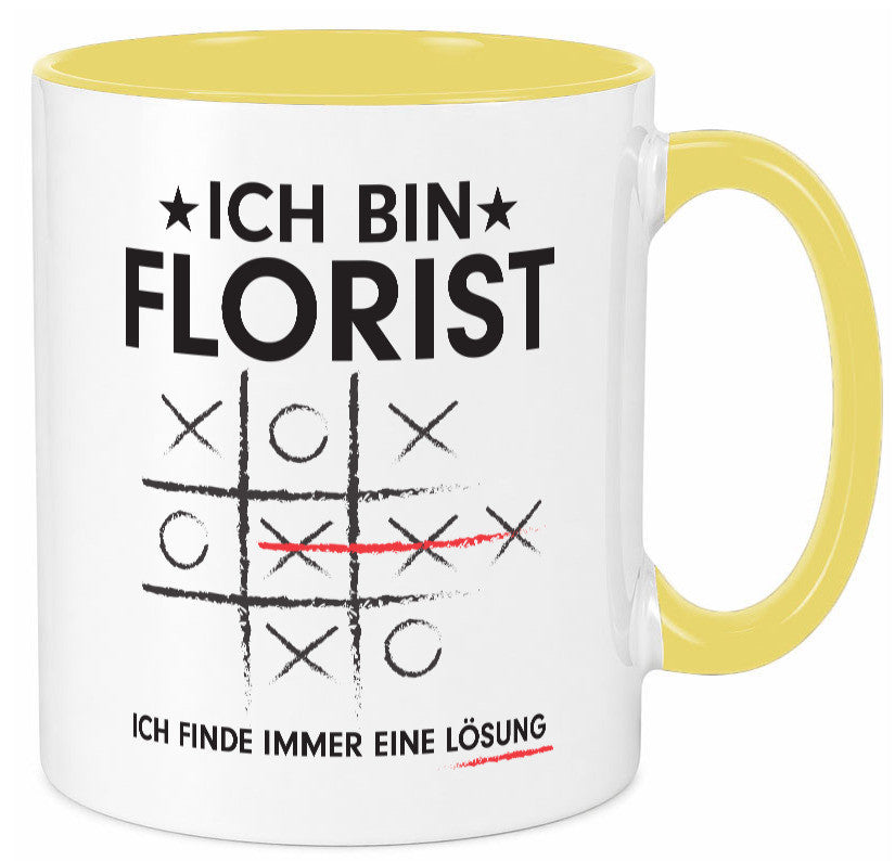 Lösung finden: Florist | Blumen Verkäufer v2 lustig Humor Geschenkidee Geschenk