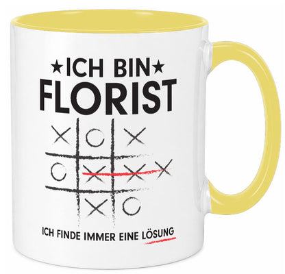 Lösung finden: Florist | Blumen Verkäufer v2 lustig Humor Geschenkidee Geschenk